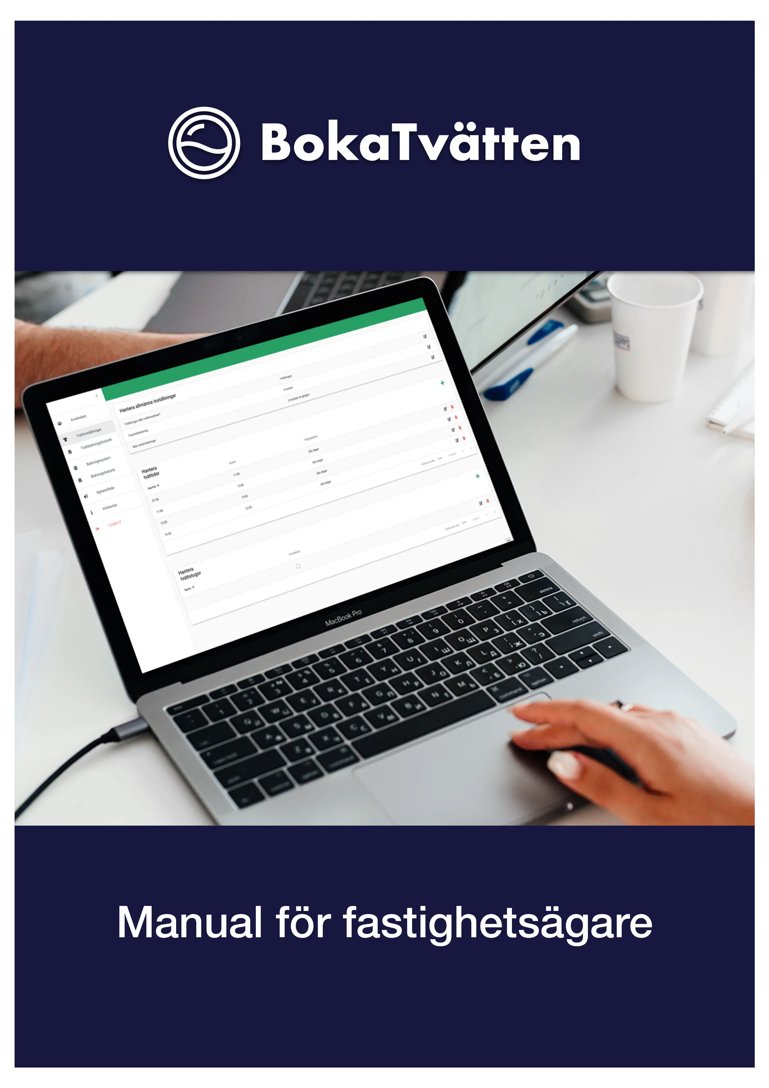 Manual för att Boka Tvättid 